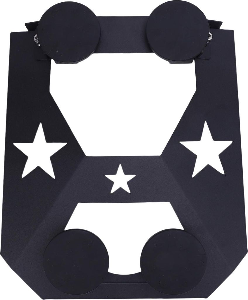 Auto-Dachhalterung, passend für Mini-Satelliten, magnetisches Schnellverschluss-Montageset, Wohnmobile, Boote, Yachten, LKWs mit 4 starken Magnete...