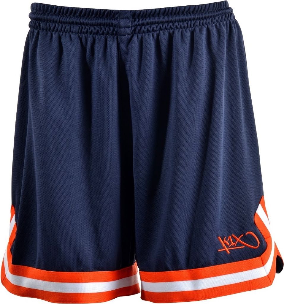 K1X Ladies Double X | Damen Basketball Shorts, Farbe:Navy, Kleidergröße:XS