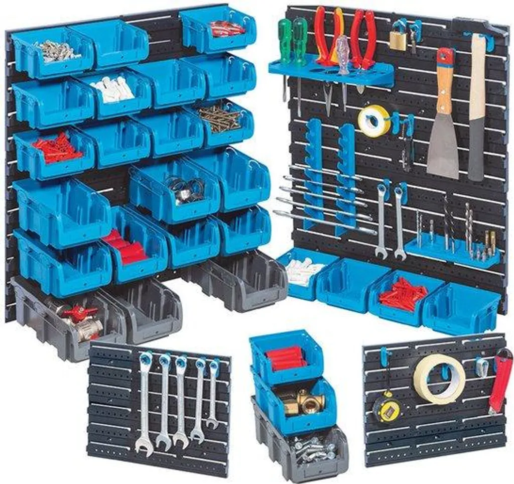 Porte-outils mural Allit StorePlus 55 : optimisez l'espace de l'établi