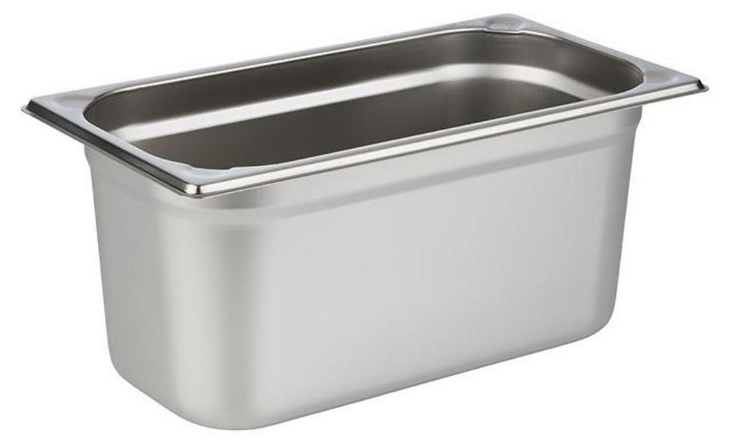 APS 81306 GN 1/3 Behälter, Edelstahl, 32,5 x 17,6 cm, Tiefe Produktbild 
