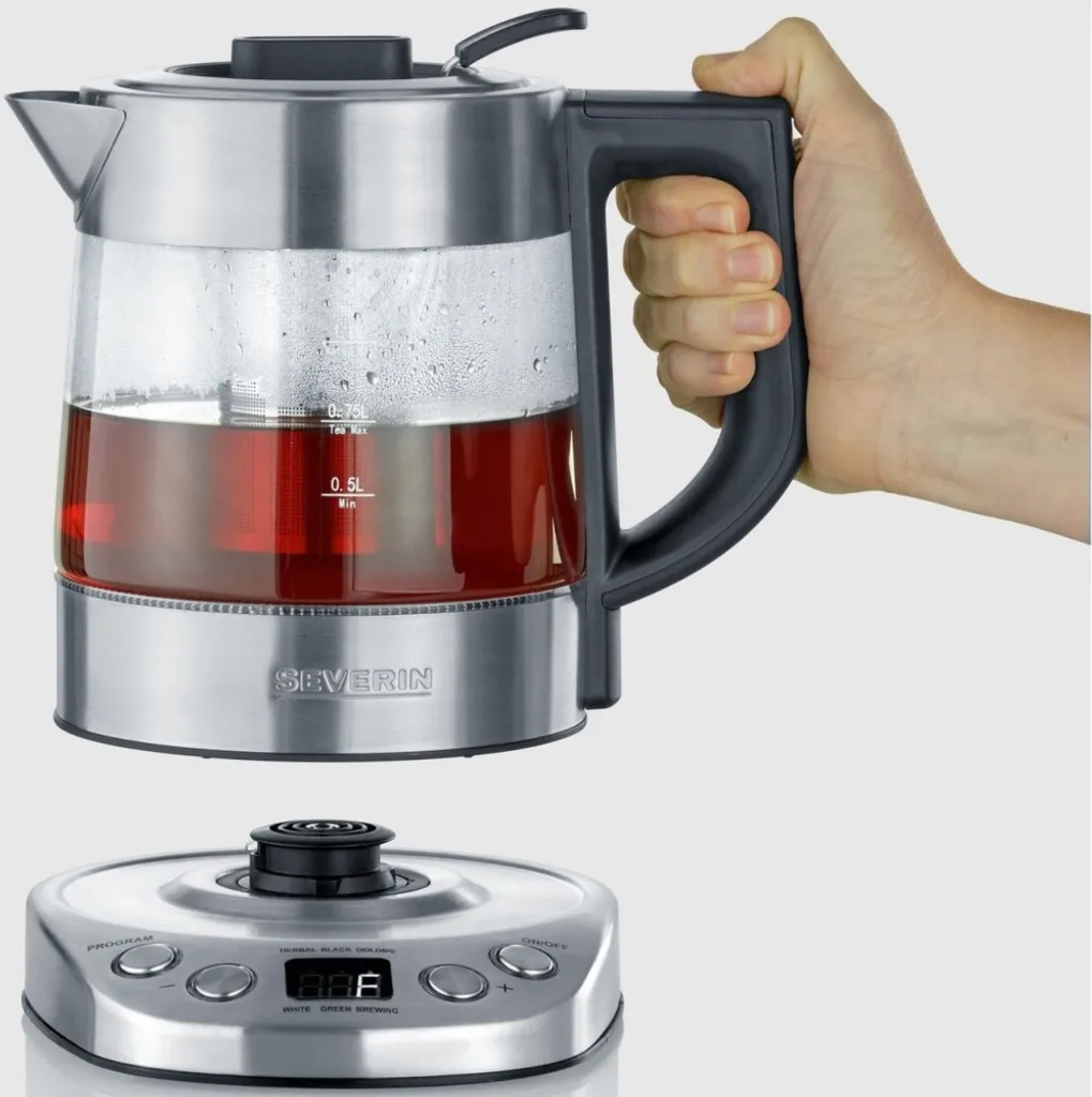 Théière DeLuxe Mini WK3473 1,0L : Bouilloire Compacte en Inox de Qualité - 23