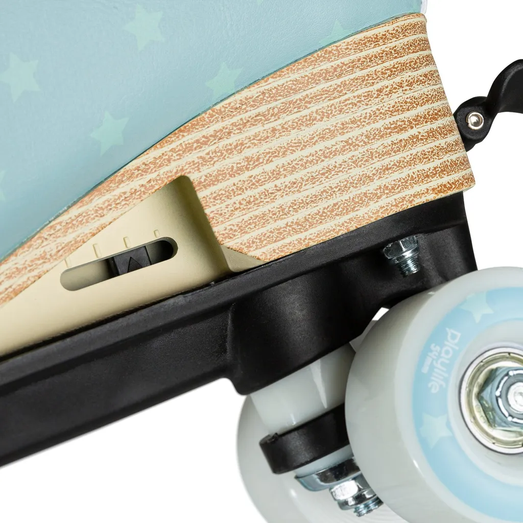 Rollers Quad Playlife Classic Bleu Ciel avec Pointure Ajustable 39 à 42 - 11