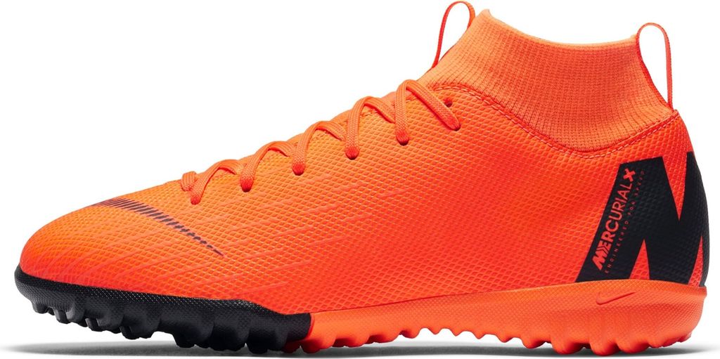 Nike JR SUPERFLYX 6 ACADEMY GS TF orange-schwarz orange-schwarz 38