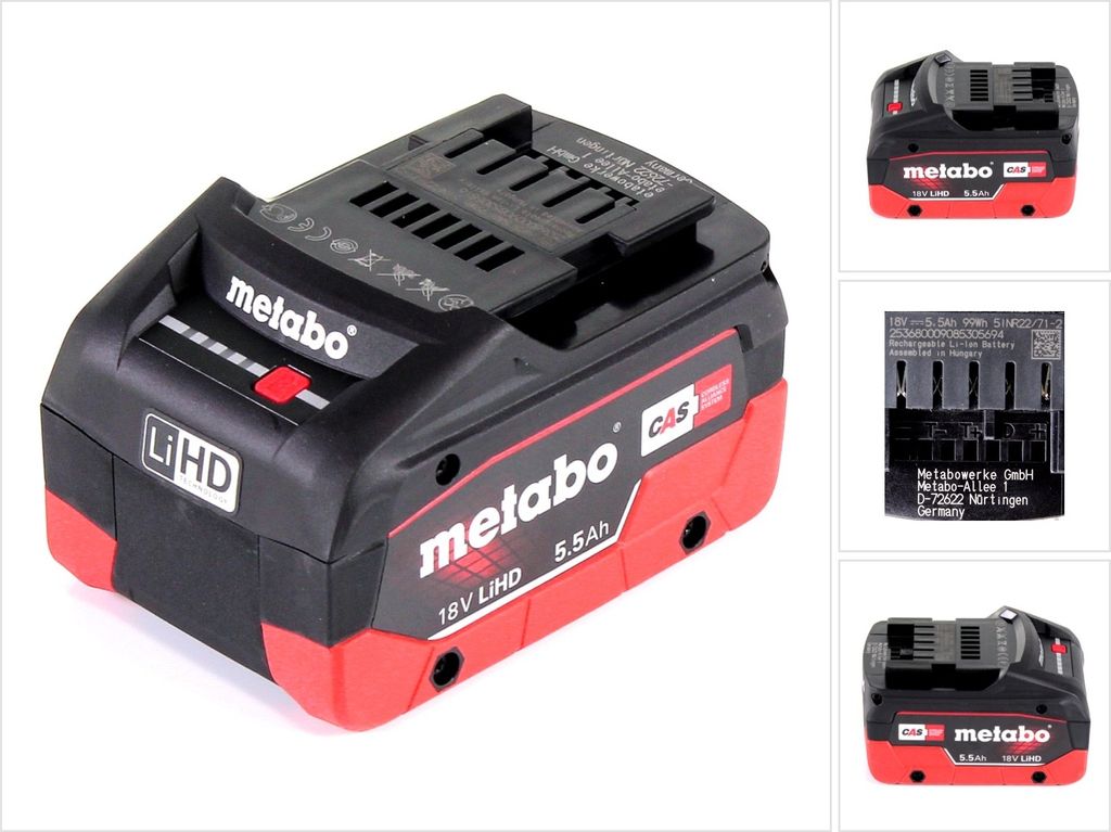 Metabo 625368000, akumulátor, vysoká hustota Obrázek produktu 