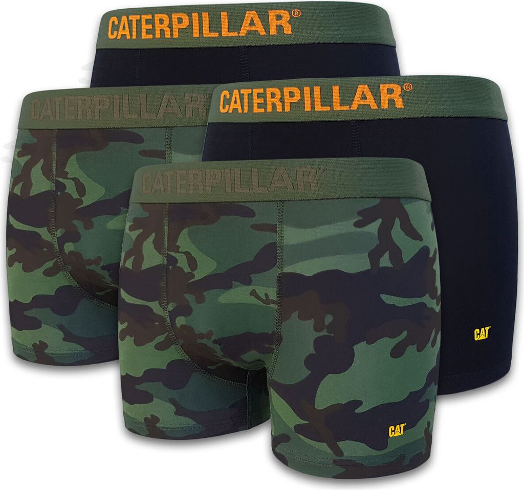 Caterpillar CAT Herren Boxershorts Camouflage Boxer Short Unterhosen in Größe 3XL (9) - 8er Pack