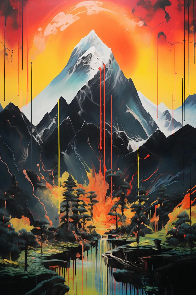 Plakat 30x45cm Bergalchemie