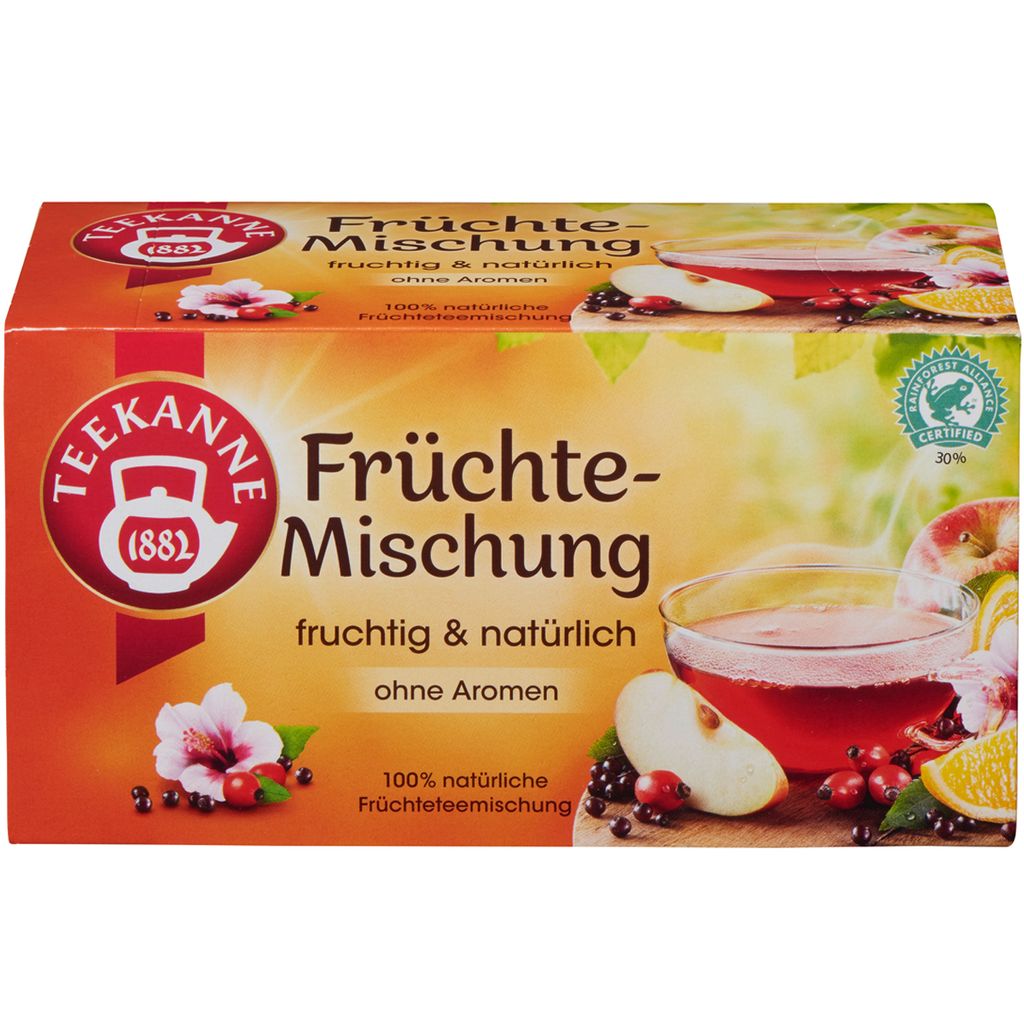 Teekanne Mélange de fruits Infusion de fruits fruitée et Image du produit 