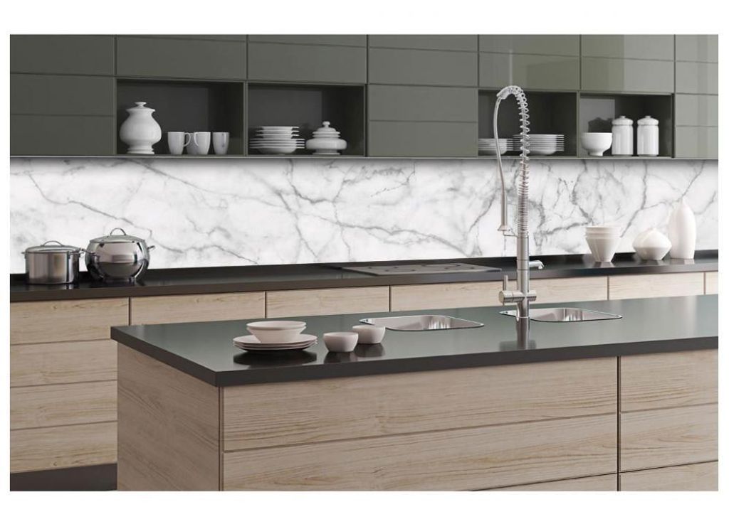 Dimex fototapeta do kuchni KI-350-108 Biały marmur 60 x 350 Zdjęcie produktu 