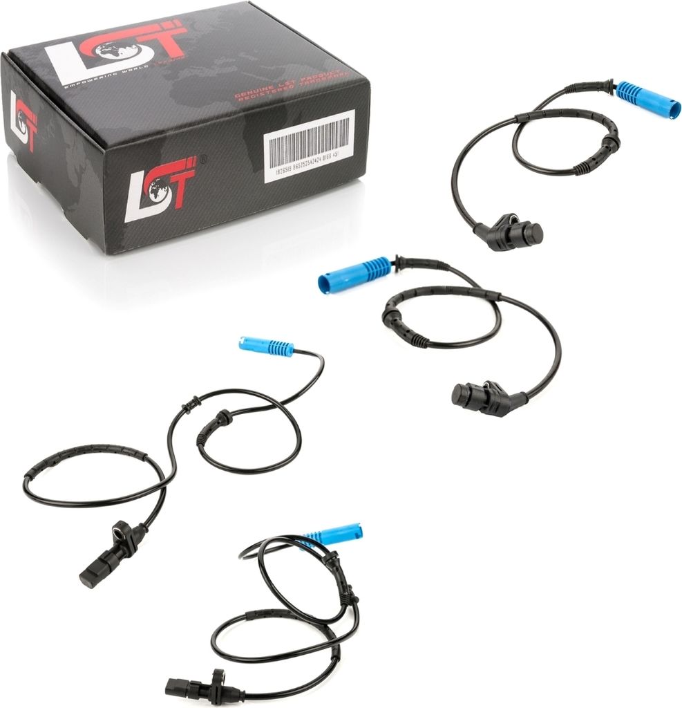 4x ABS Sensor Raddrehzahlregler Set vorne hinten für BMW 7er E38 ab 09/1998