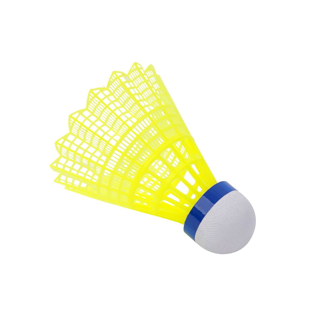 Sport-Thieme Badminton-Bälle "FlashTwo", Neongelb, Blau, Mittel