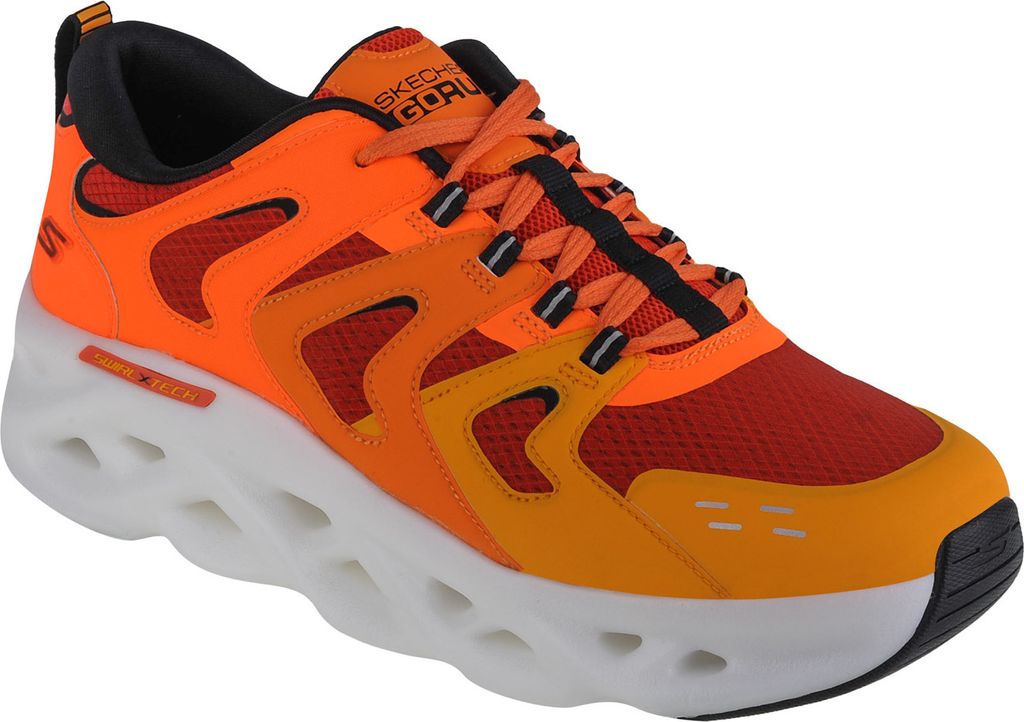 Skechers GO Run Swirl Tech-Surge 220301-ORG, Sneaker, Herren, Orange