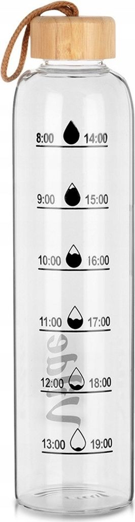 Skleněná láhev na vodu 1l Obrázek produktu 