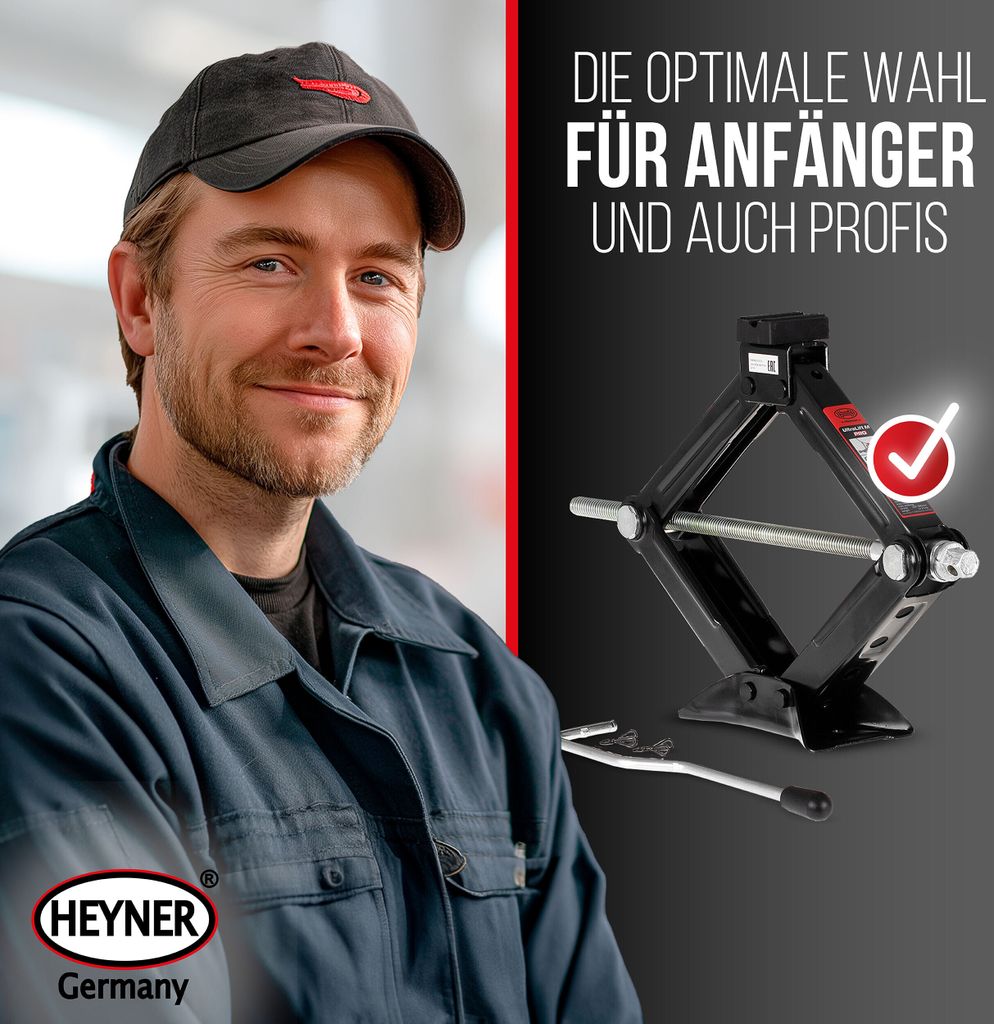 JOIKIT Labor-Scherenwagenheber – 2 Stück, Edelstahl, Höhenverstellbar 75–260 Mm, Max. 10 Kg Tragkraft, Für Werkstatt & Experimente