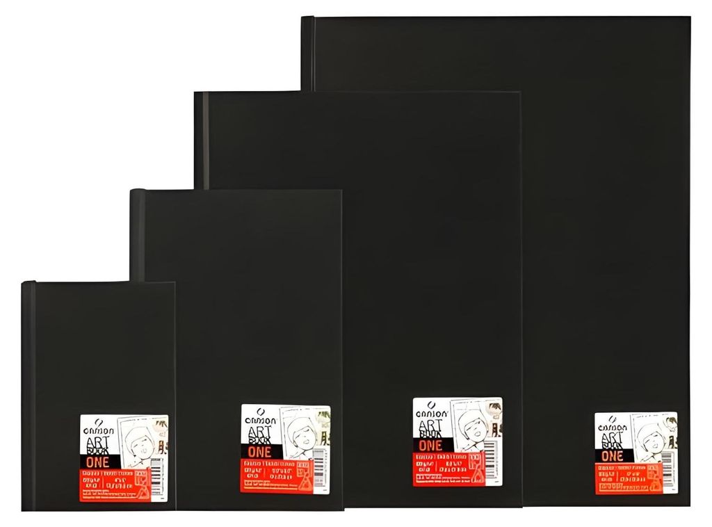 CANSON Skizzenbuch ARTBOOK ONE, 279 x 356 mm, schwarz Produktbild 