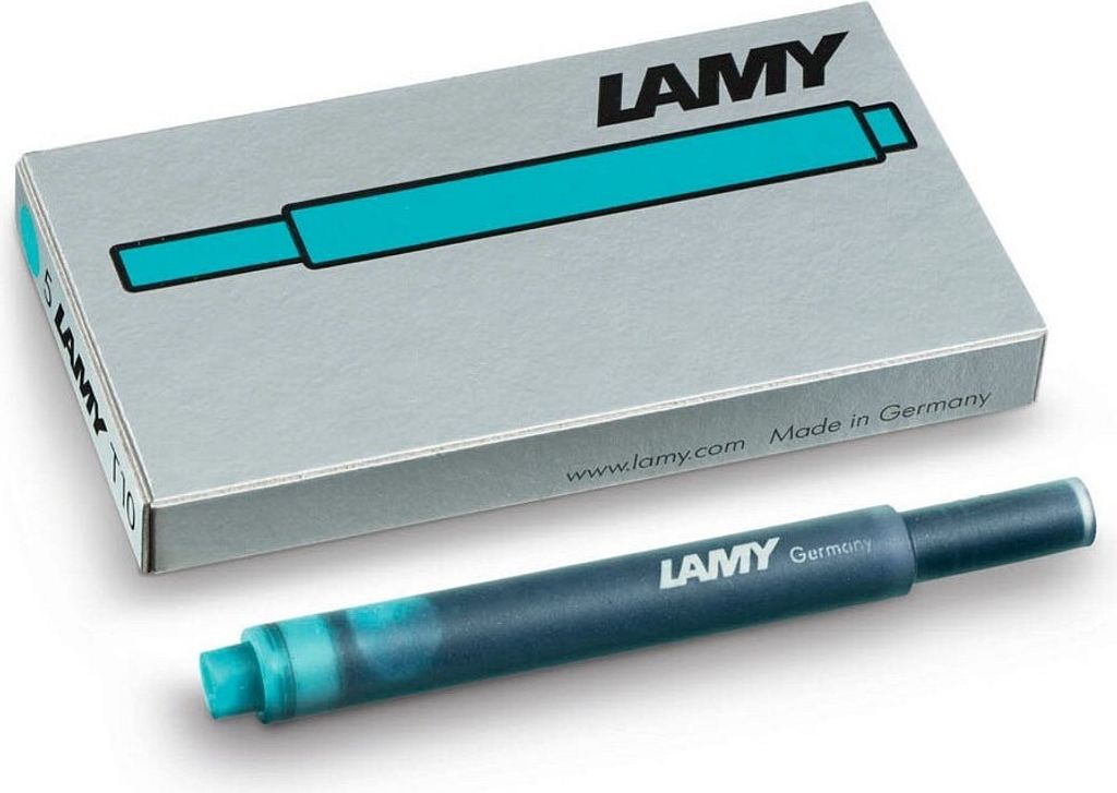 LAMY T10 Tintenpatronen für Füller türkis 5 St. Produktbild 