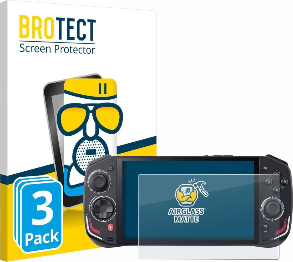 3x BROTECT Entspiegelungs Schutzglas für Acer Nitro Blaze 7 Schutzfolie Panzer Folie Glas Display Schutz matt