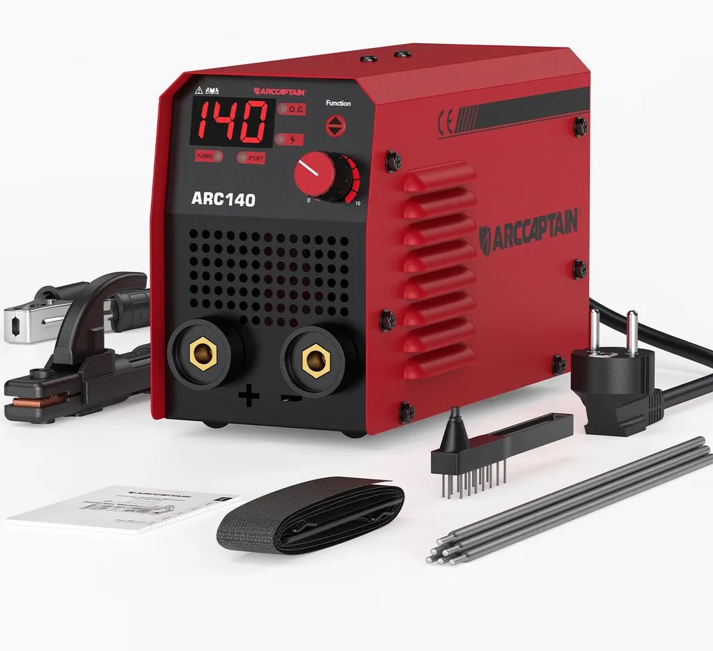 Poste à souder anti-collage 140A MMA TIG Lift Inverter Compact 230V UE