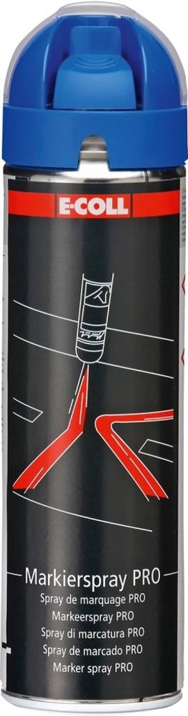 E-Coll PRO Markierspray 500ml blau , 9900067878