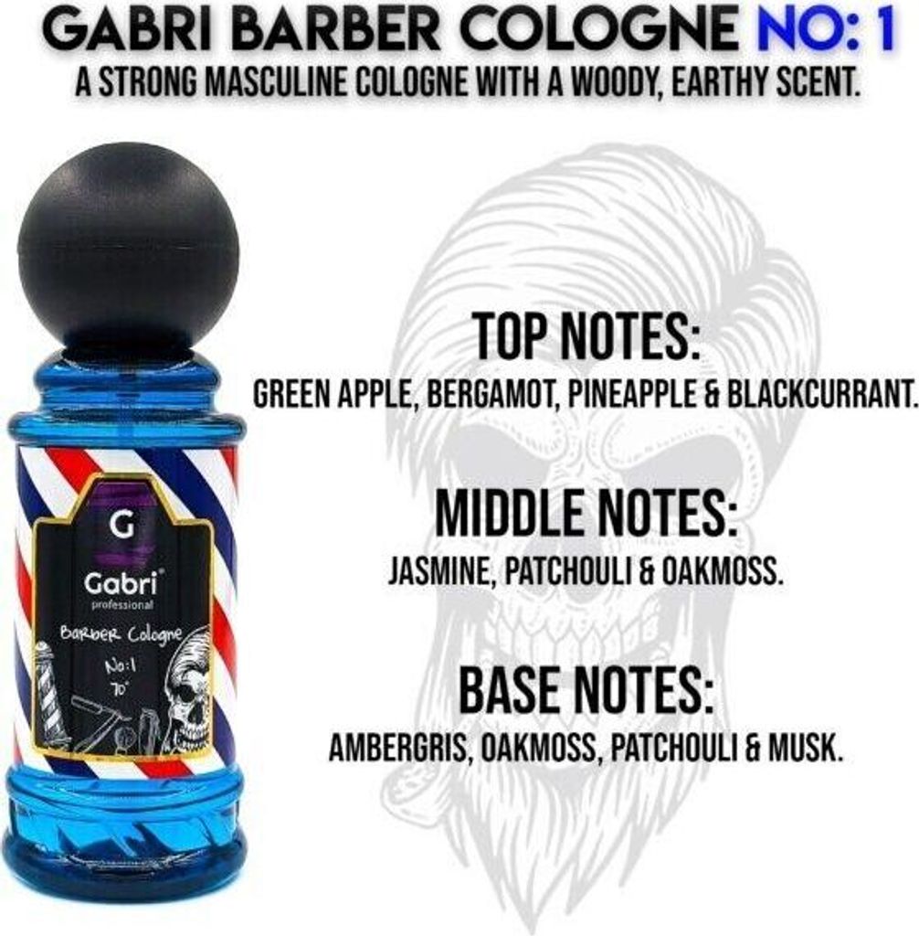 GABRI PROFESSIONAL - BARBER COLOGNE NO.1 250 ml