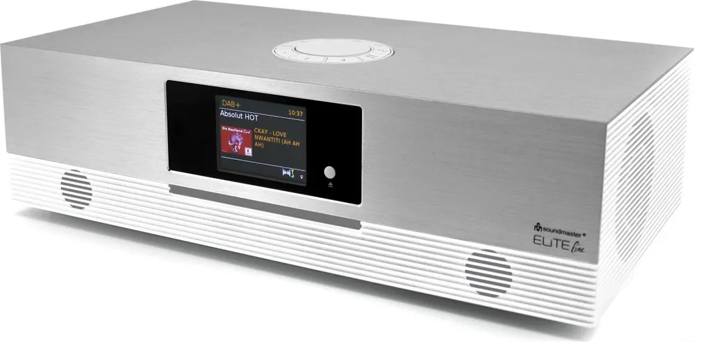 Chaîne Hifi Tout-en-un Soundmaster ICD2080 avec Radio Internet et DAB+