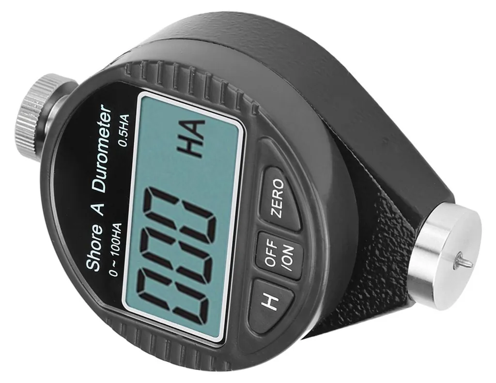 Duromètre numérique Shore A 100HD écran LCD haute précision pour gomme