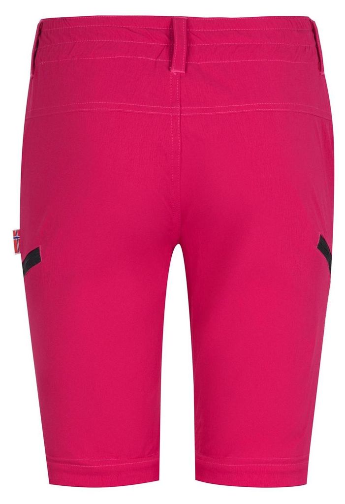 Trollkids Kjerag Zip-Off Pants Kinder Rosa Hose Outdoor Trekking (177-405)