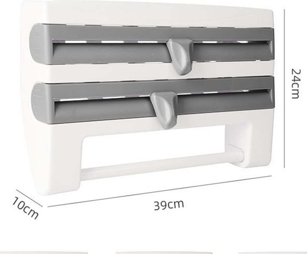 Küchenrollenhalter, Wandrollenhalter, Wandmontierter Produktbild 10