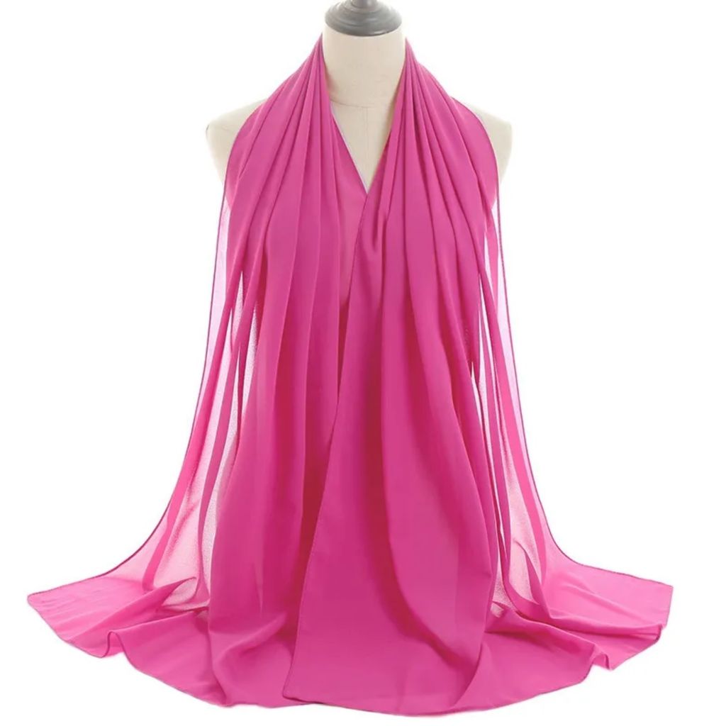 Schal OL-33823 - Dunkelrosa | Elegantes Accessoire KP33823
