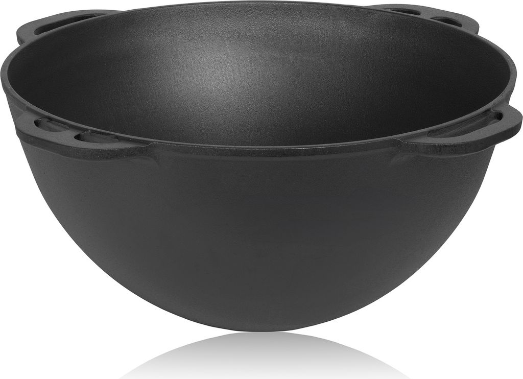 BBQ-Toro Kazaň, litinový hrnec, 19 litrů, gril wok před Obrázek produktu 6