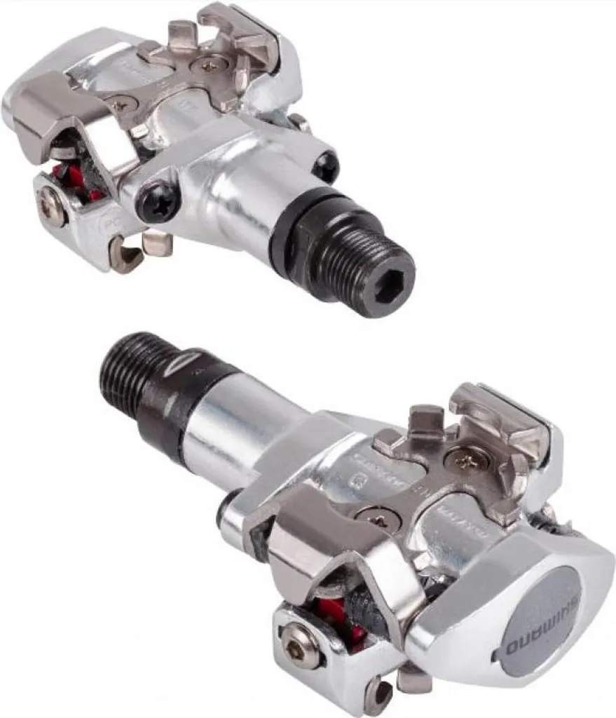 SHIMANO Pédales VTT PEDALS M505 Argent - Système SPD Automatique