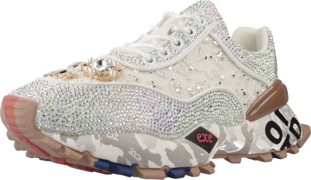 Baskets Femme Exé 2025 Blanc - Anti-Fatigue et Confort Pieds Sensibles 20