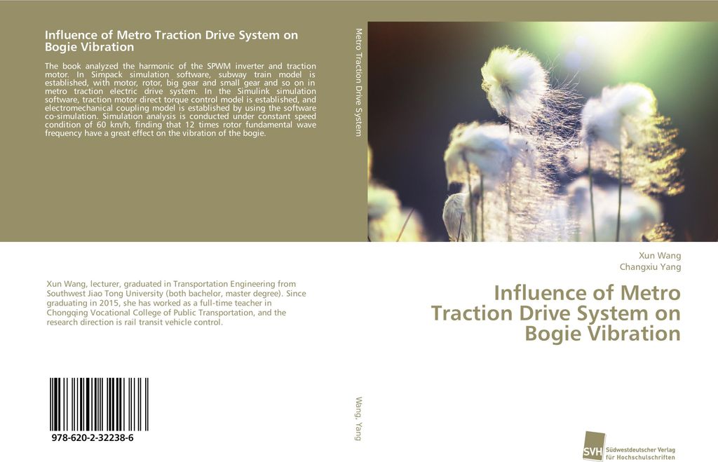 Influence of Metro Traction Drive System on Bogie Vibration