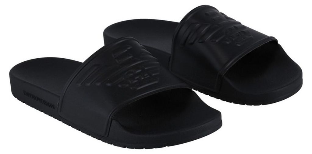 Armani Exchange Badeschuhe black : 41 Größe: 41
