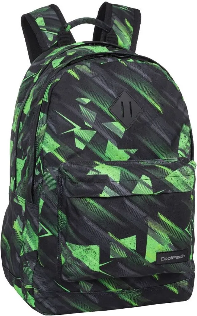 Sac à dos Coolpack Scout Green Mirror ultra résistant et confortable
