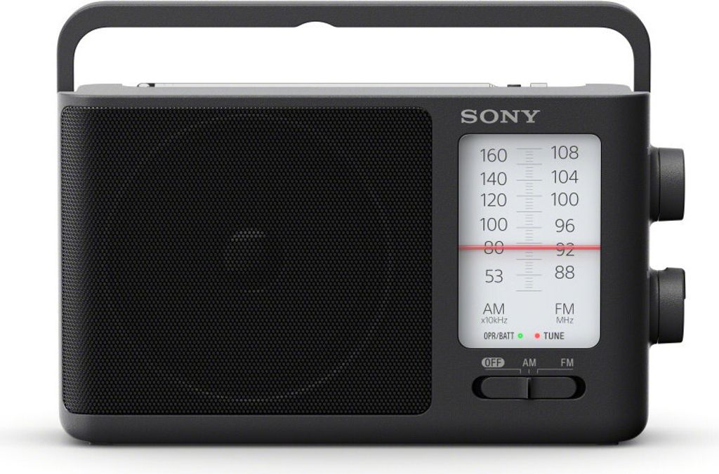 Přenosné FM rádio Sony ICF-506 černé Obrázek produktu 
