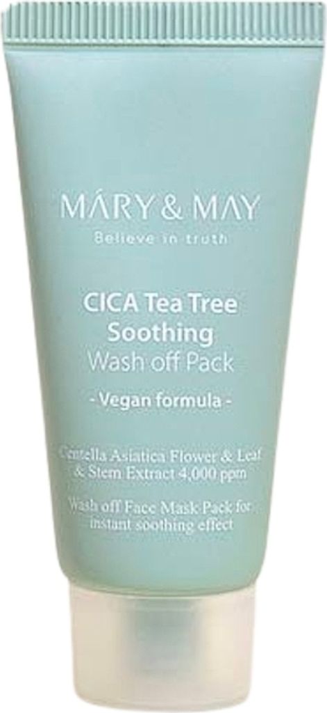 Mary&May CICA TeaTree Soothing Wash off Pack 30g Zdjęcie produktu 