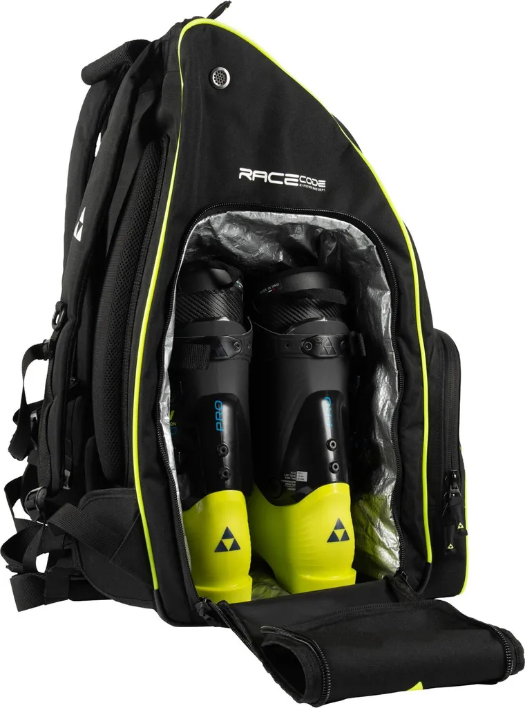 Sac à dos de ski 70L avec compartiment chaussures et casque intégré
