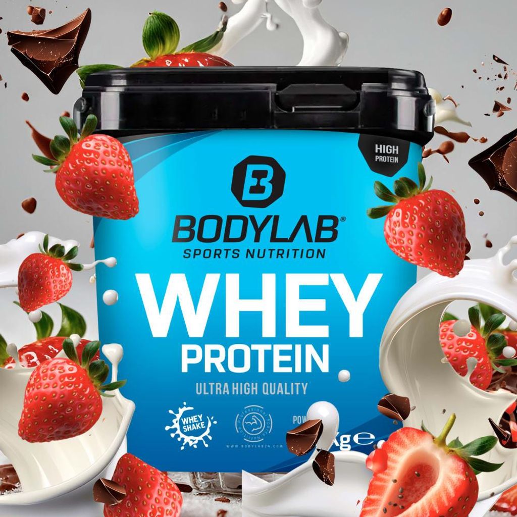 BODYLAB Whey Protein - 2000g - Strawberry Chocolate Yoghurt