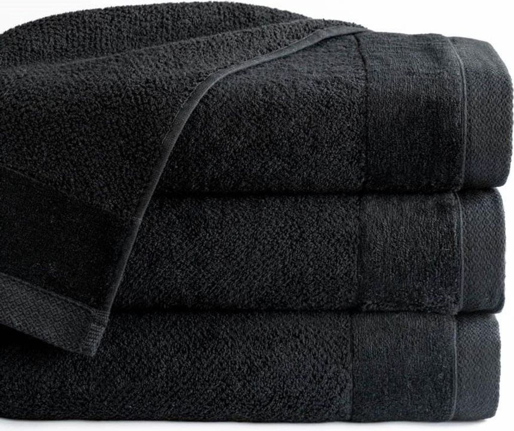 Asciugamano Vito 70x140 nero 550g 100% cotone Immagine del prodotto 