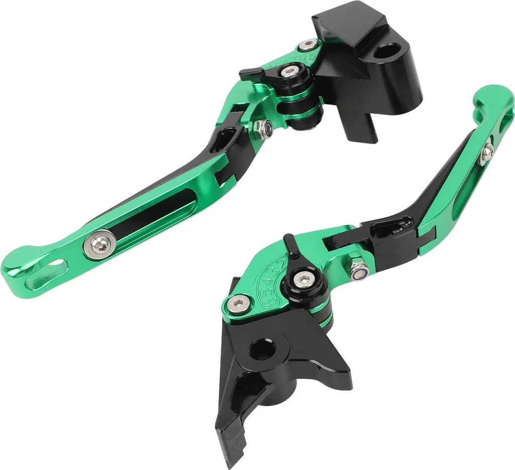 Levier d'embrayage rabattable CNC alu vert Z650RS - 2