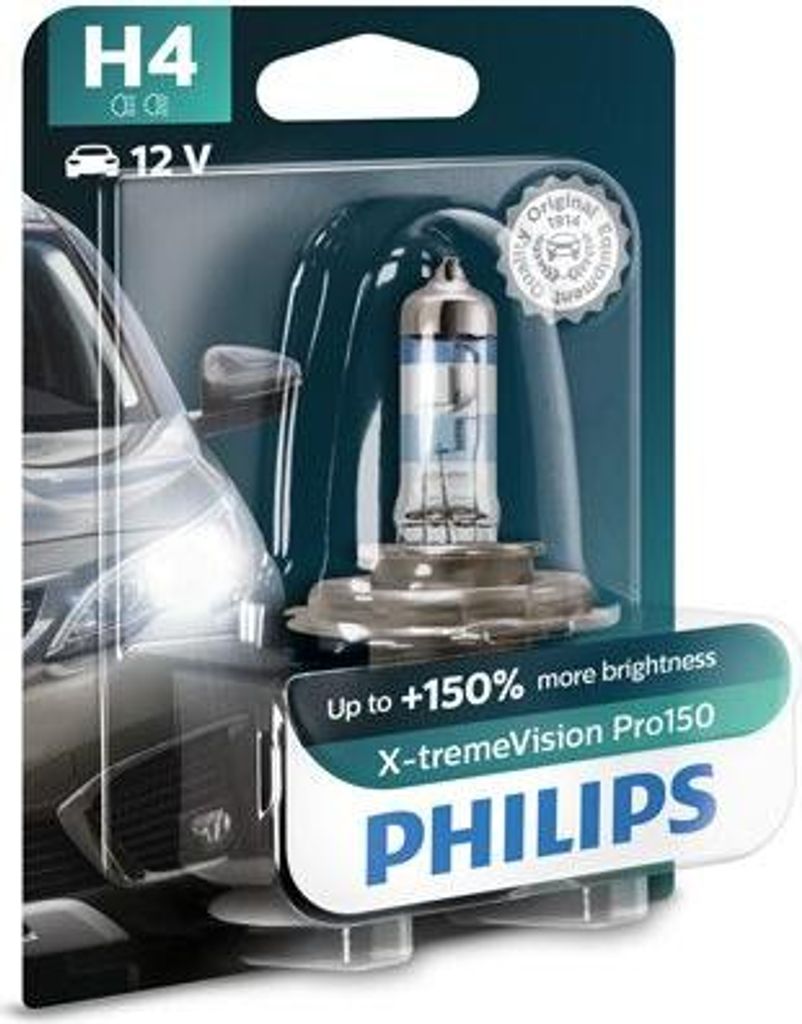 PHILIPS 12342XVPB1 Fernlichtlampe OE 183410749 kompatibel mit Grande Punto, Punto, Alf. 164, Spider, A3 8L, A4 8D, Aveo, Cruze, Matiz, Orlando, Rez...