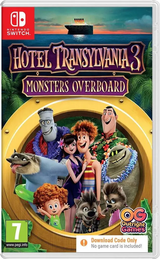 Hotel Transylvania 3 Monsters Overboard Nintendo Switch PAL Boxed