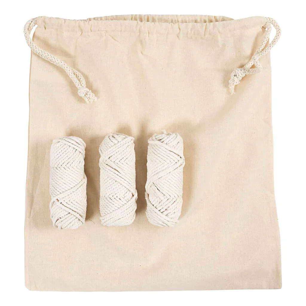 Apprendre le Macramé Facilement : Kit Complet Sac Blanc Style Boho