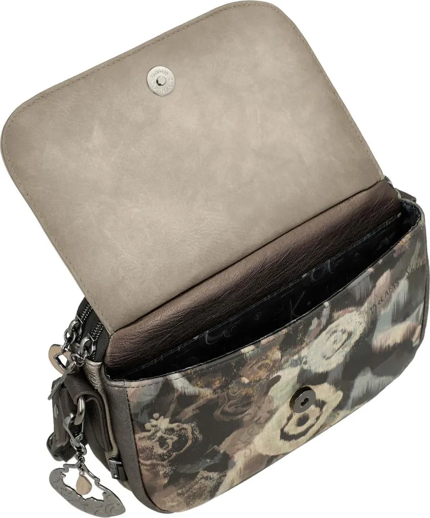 Anekke borsa a tracolla Real Oval Flap-Crossbody Bag Multicolor multicolore - 6