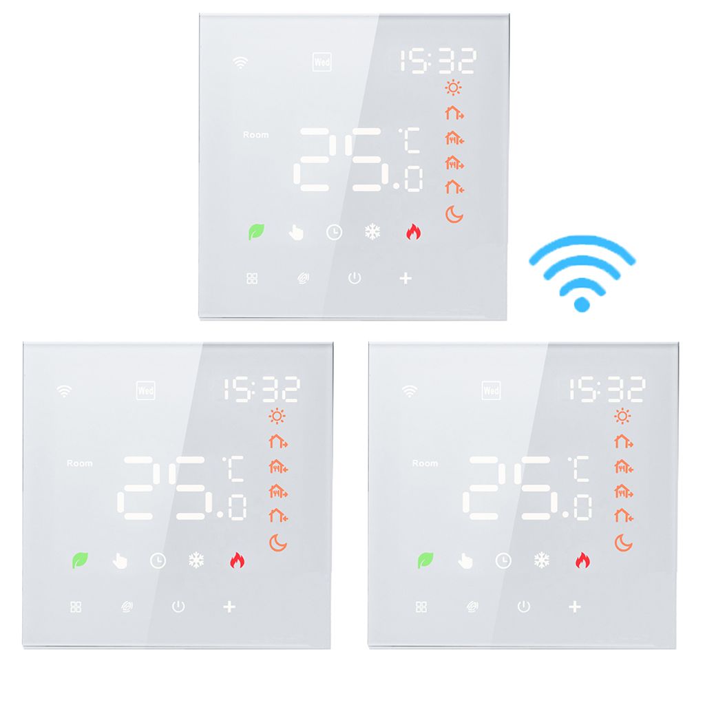 3X WiFi Smart Tuya Thermostat 3A Warmwasserbereitung Produktbild 