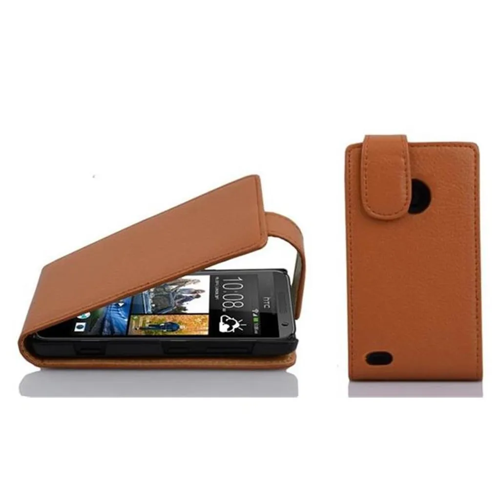 Recensione Custodia Cadorabo HTC Desire 300 Flip Similcuoio Marrone
