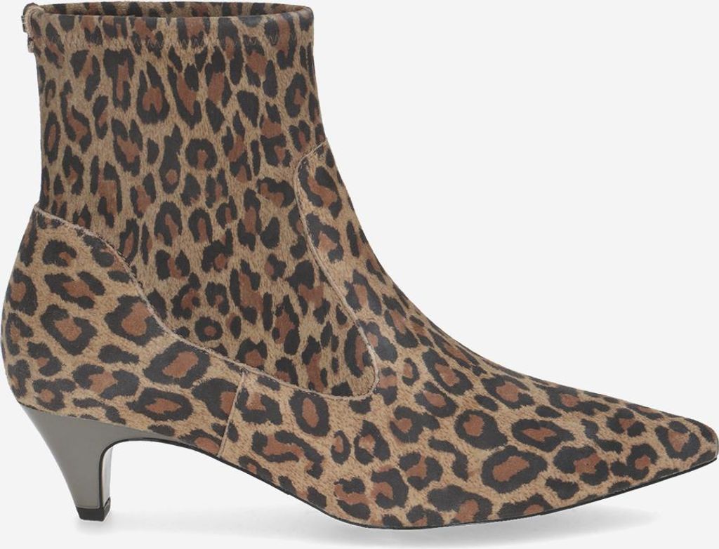 Peter Kaiser 75317 LEDER STRETCH, Stiefeletten in Braun kombiniert für Damen, Größe 35,5