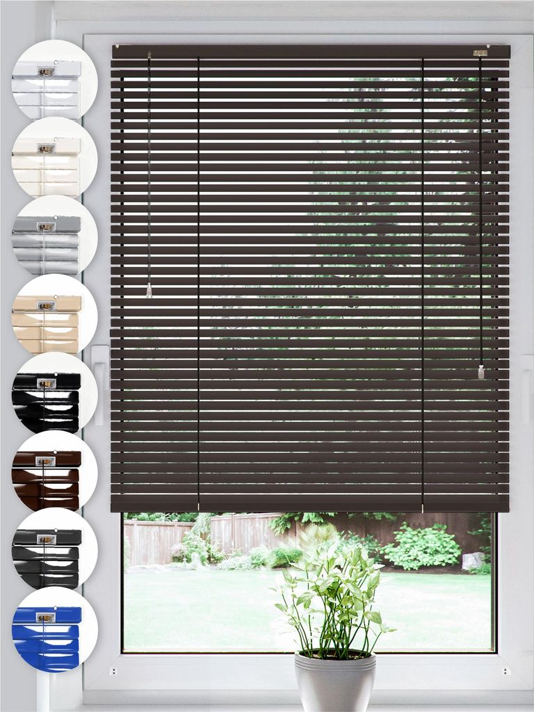 SONELLO Aluminium Jalousie 150cm x 100cm Anthrazit Alu Jalousie Klemmfix ohne Bohren Sichtschutz Blendschutz Lichtschutz Sonnenschutz für Fenster ...