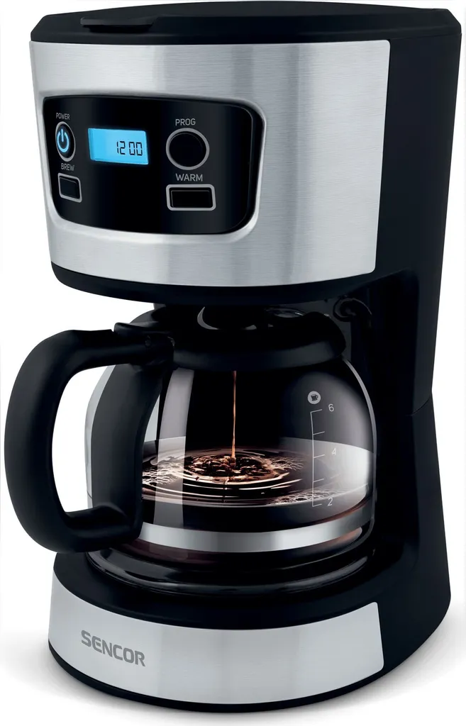 Cafetière électrique Sencor SCE 3700BK avec filtre permanent 0.75L