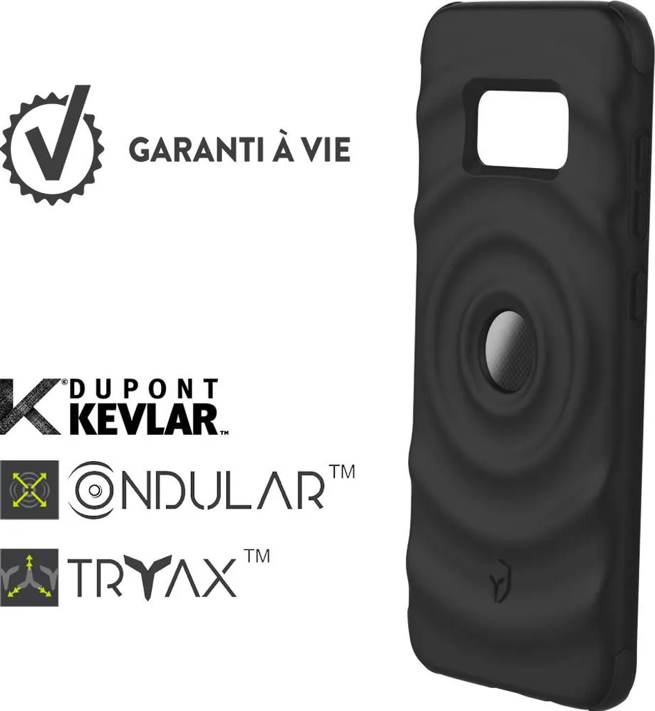 Évitez les Écrans Cassés sur Galaxy S8 avec la Coque Force Case Noire